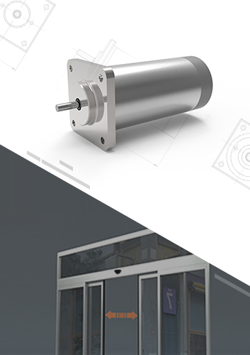 可大批量定制的工業(yè)自動伸縮門電機(jī)24V104.5W直流電機(jī)